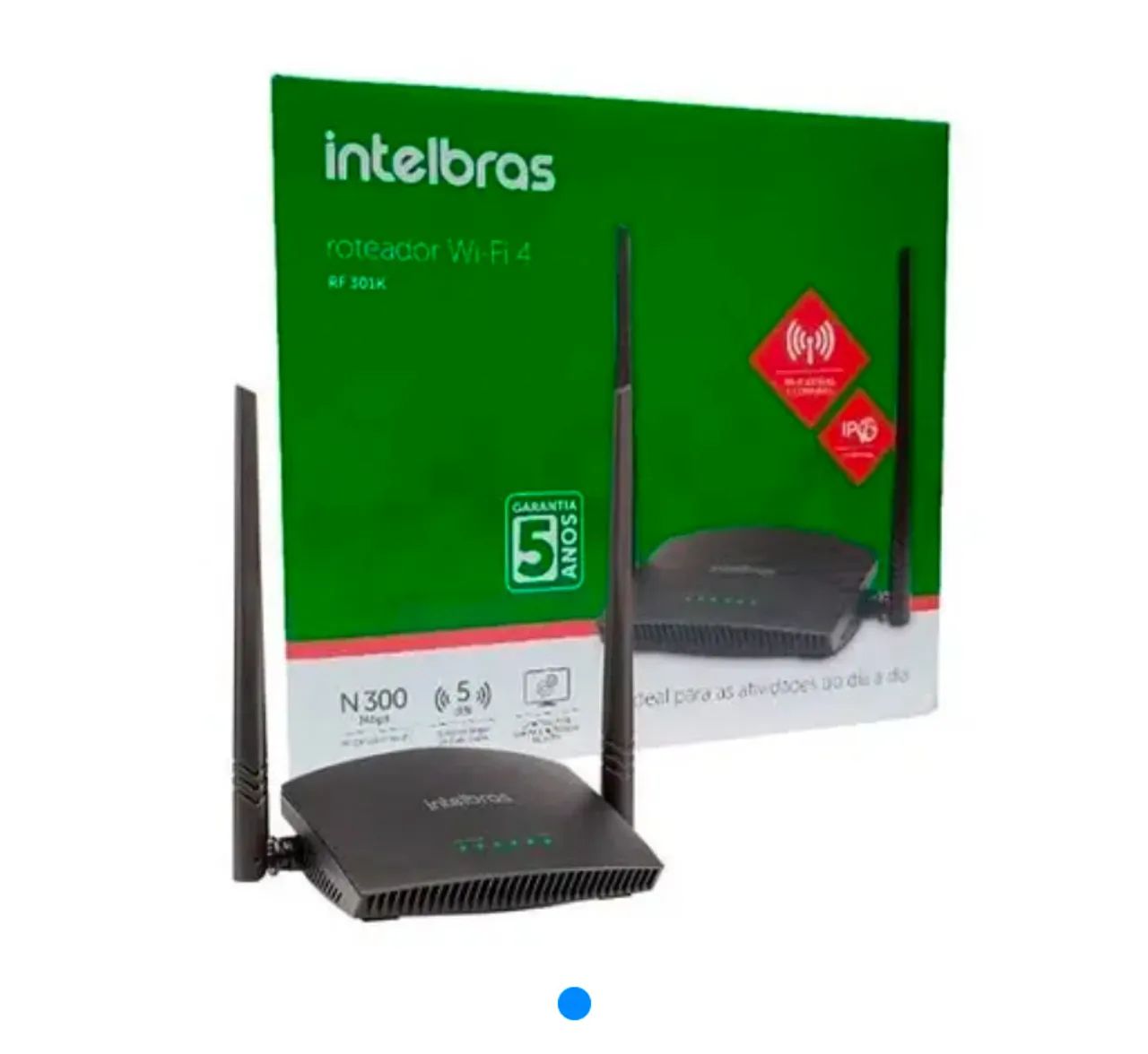 Roteador Intelbras Wi-Fi 4 N300 - USADO