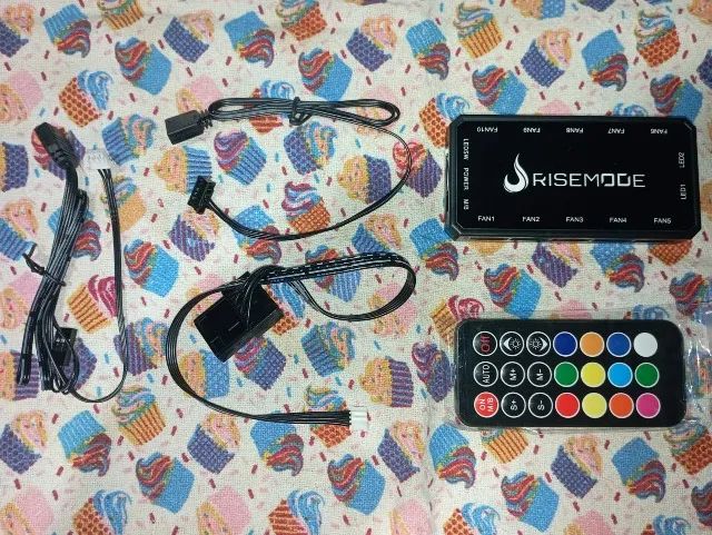Controladora Rise Mode Laser ARGB ( Fan's 120mm) - Foto 4