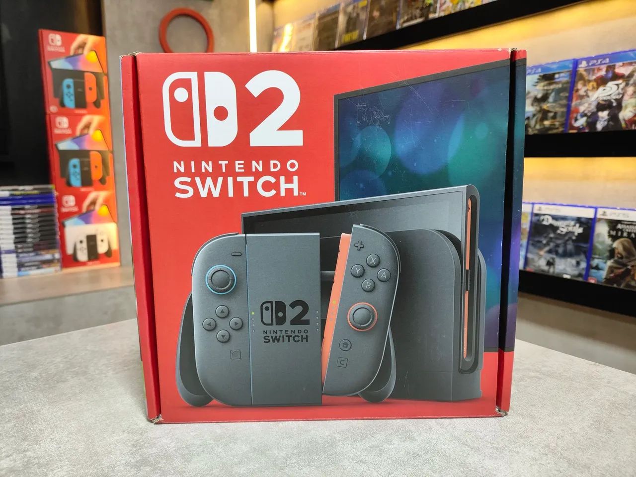 Nintendo Switch 2 Novo Lacrado Loja Física em Curitiba desde 1997 Garantia de 1 Ano 