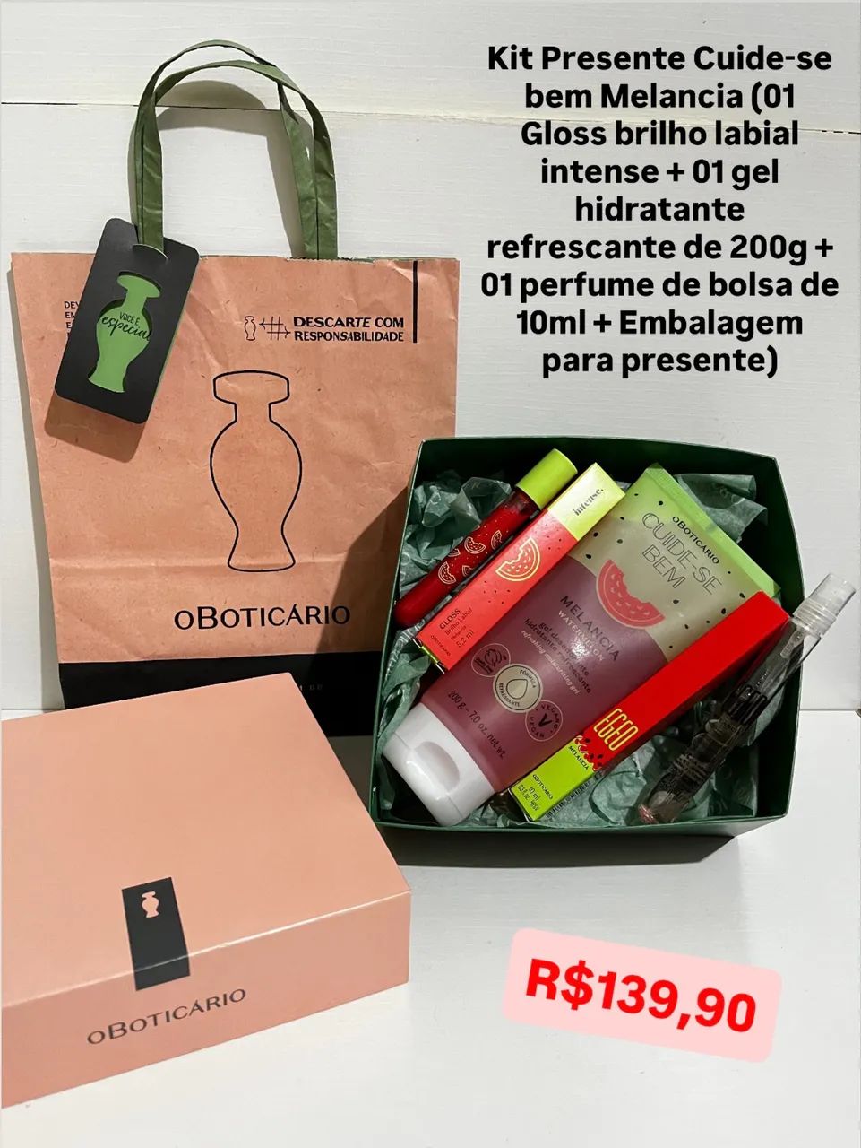 Kits para Presentes O Boticário, a partir de R$49,90 (tenho outros também). - Foto 2
