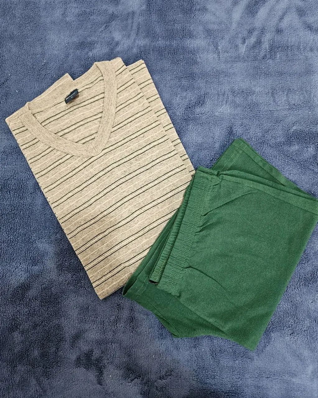 Pijama conjunto de camiseta e short, G - Foto 2