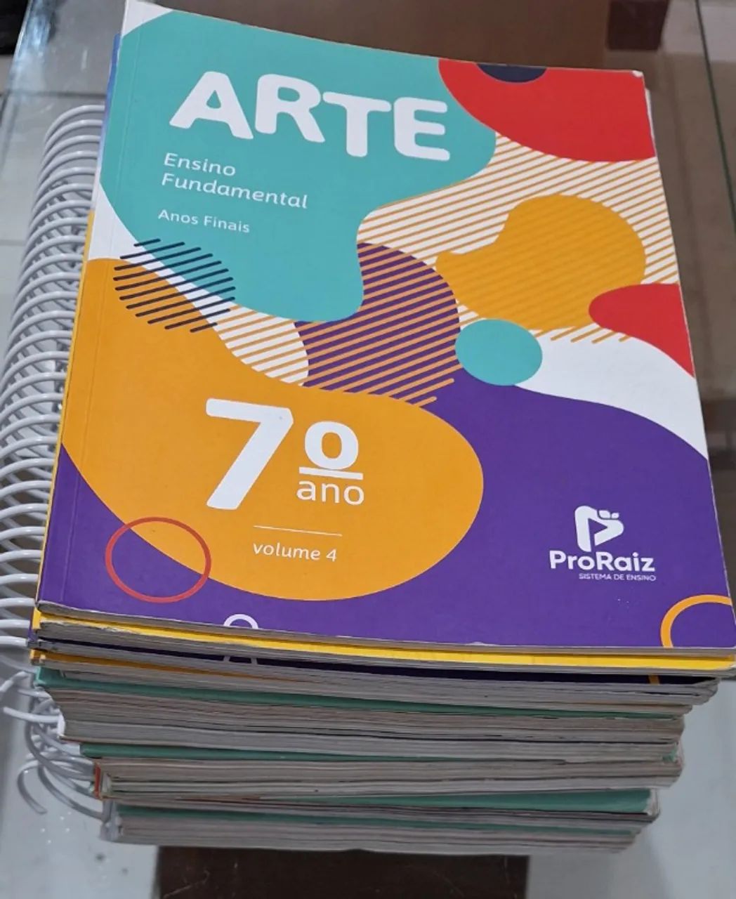 Livros do 7º ano 