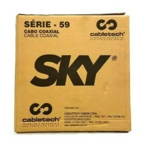 Caixa de Cabo RG59
