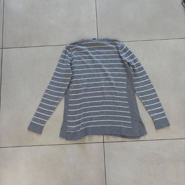suéter gola v gap listrado - Foto 2