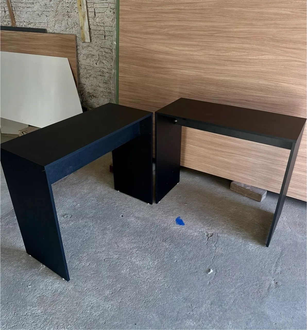 ESCRIVANINHA PRETA MODERNA 100% MDF A PRONTA ENTREGA - Foto 3
