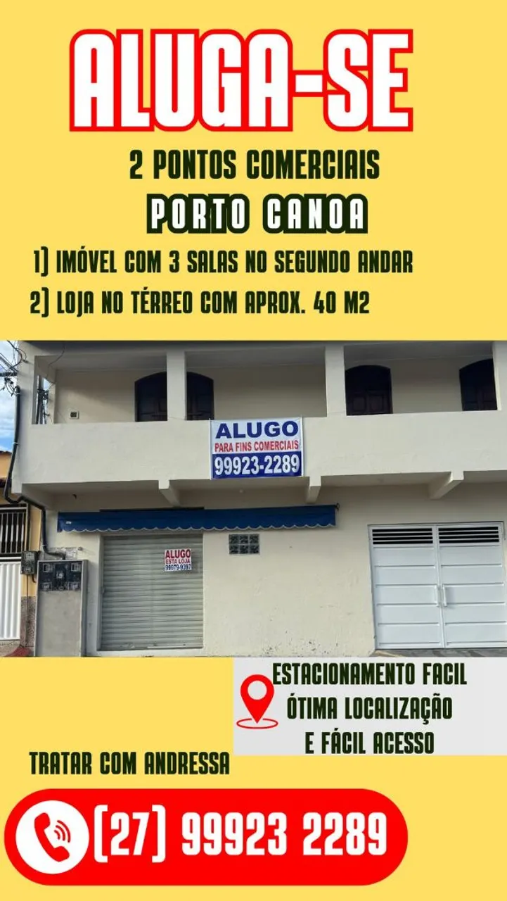 Aluguel de Imóvel comercial.