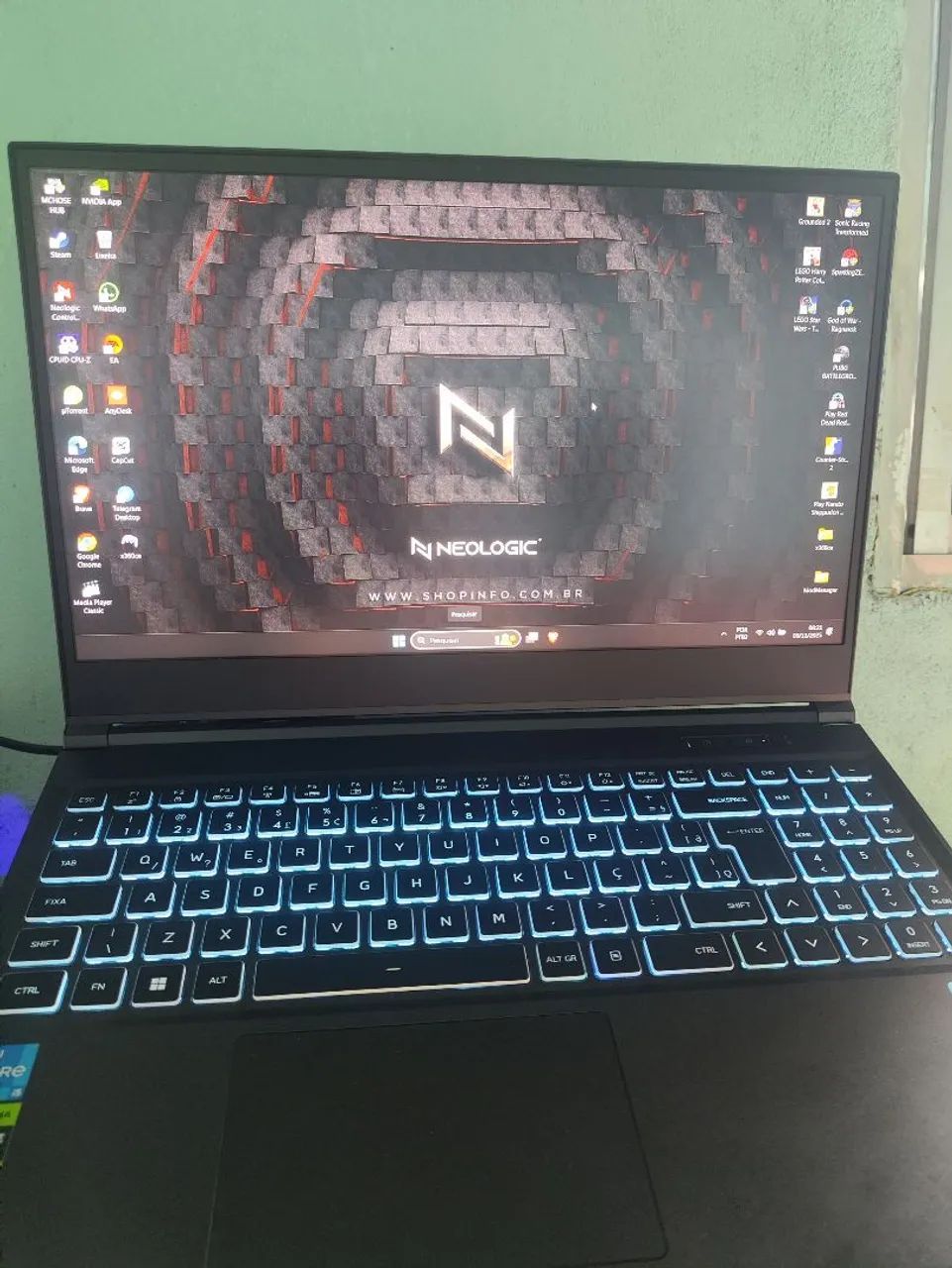 Notebook Gamer  i5-12450h, RTX4050, 32GB RAM, SSD KINGSTON 1T. - Foto 3