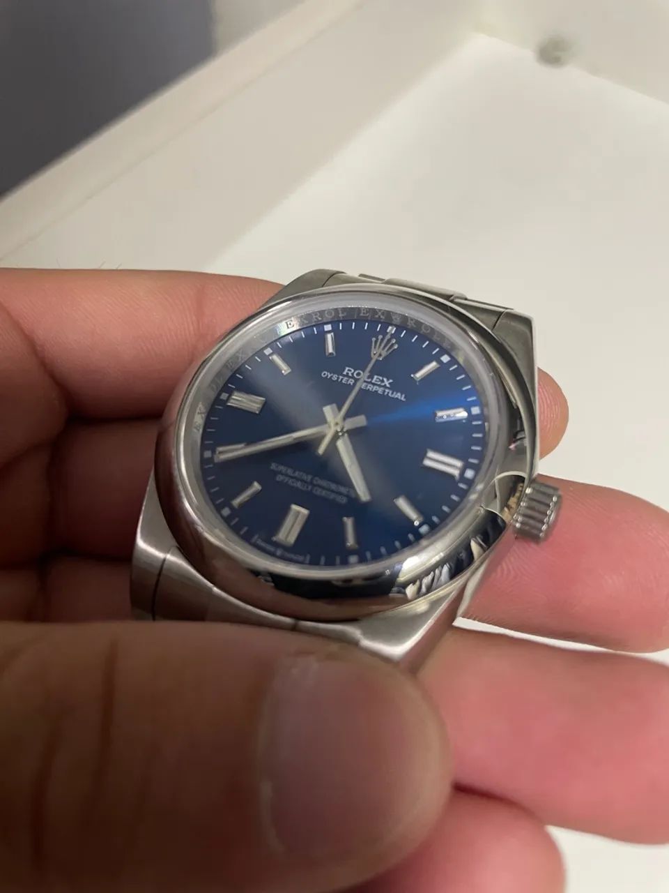 Rolex Oyster Perpetual Relógio Masculino - Foto 4