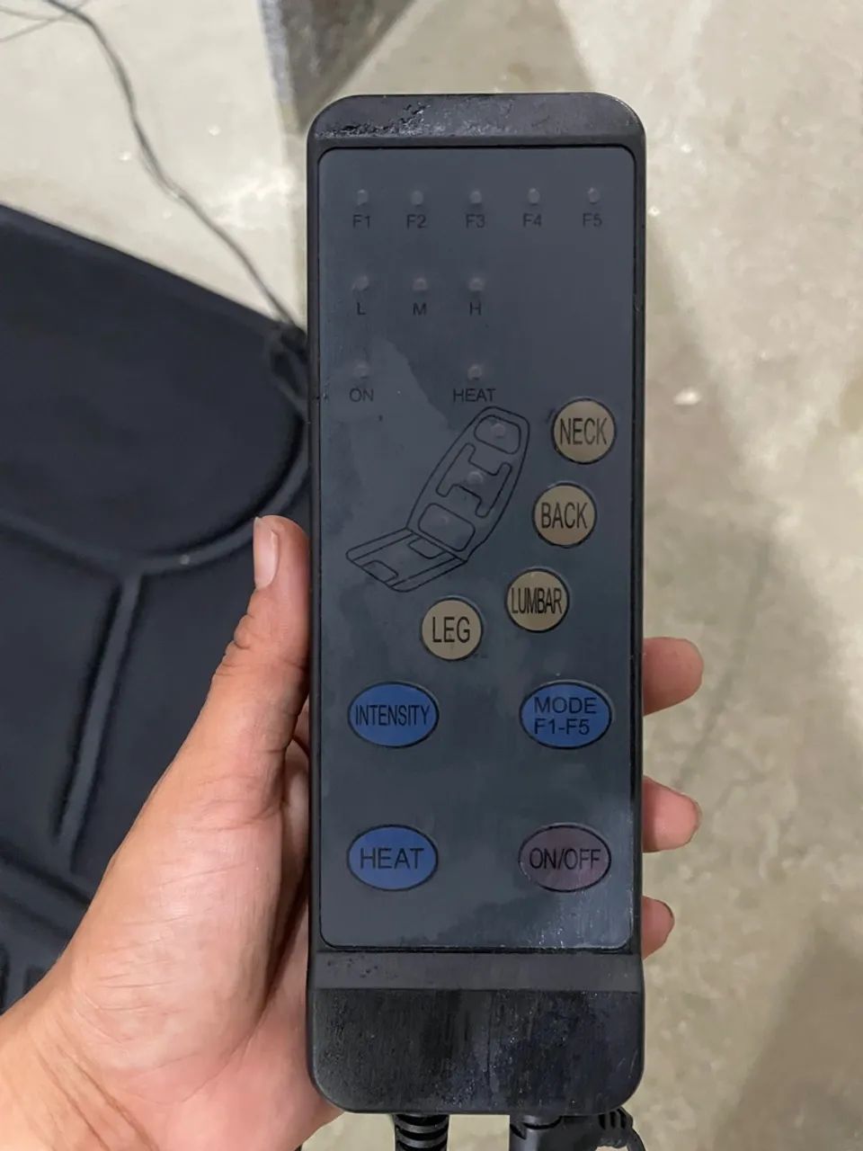 Colchão de massagem com controle remoto - Foto 4