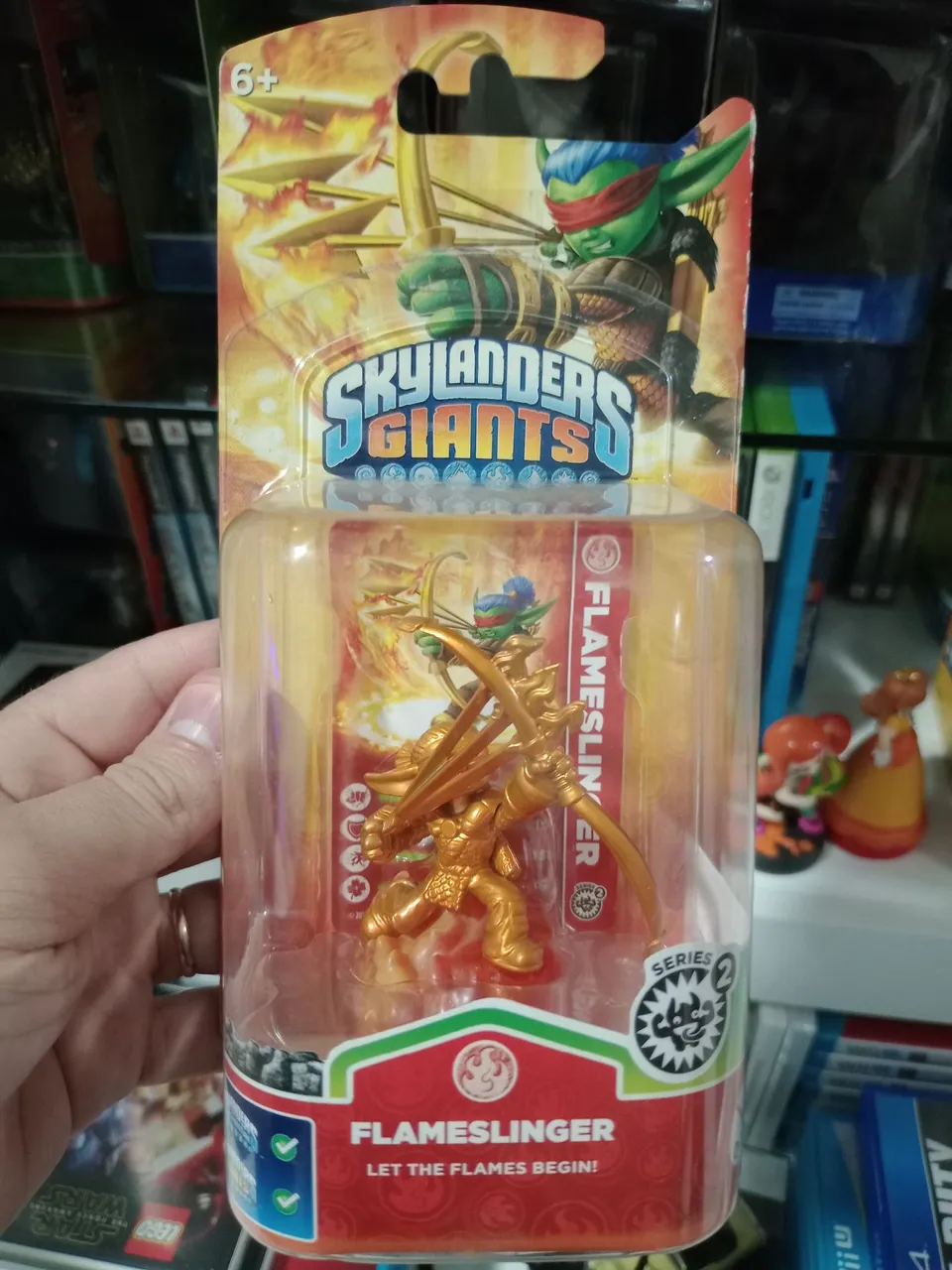 Skylanders Giants Flameslinger Golden Edition