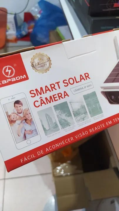 Câmera Solar Inteligente - Segurança Total - Foto 3