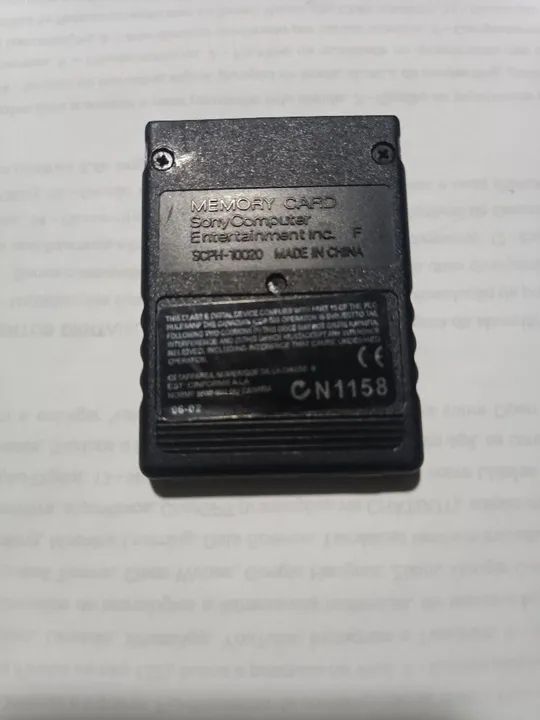 Memory Card 8MB original Playstation 2 - Foto 2