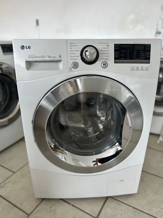 Lava e seca LG 8,5 kg painel touch 