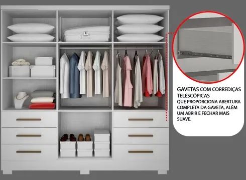 Guarda-Roupa Elonar - Foto 2