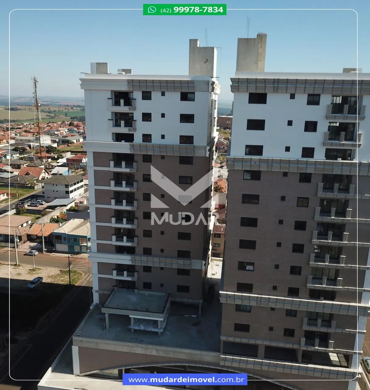 Apartamento de 3 suítes em Carambeí  Edifício Vicent Van Gogh - Foto 2