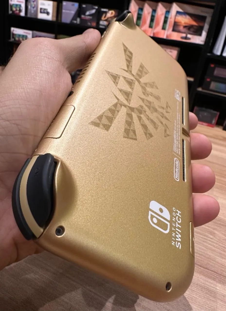 Nintendo, Console, Switch Lite Zelda edition - Seminovo (Loja Física) - Foto 3