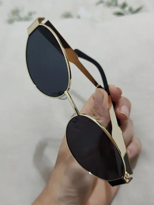 Óculos de Sol Feminino Oval - Foto 3