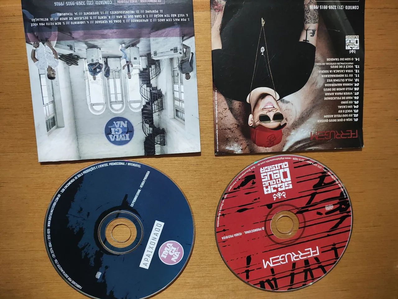 CDs. Ferrugem e ImaginaSamba  novos 