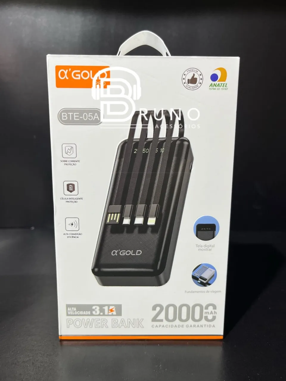 Power Bank 2000 mAh A'Gold BTE-05A