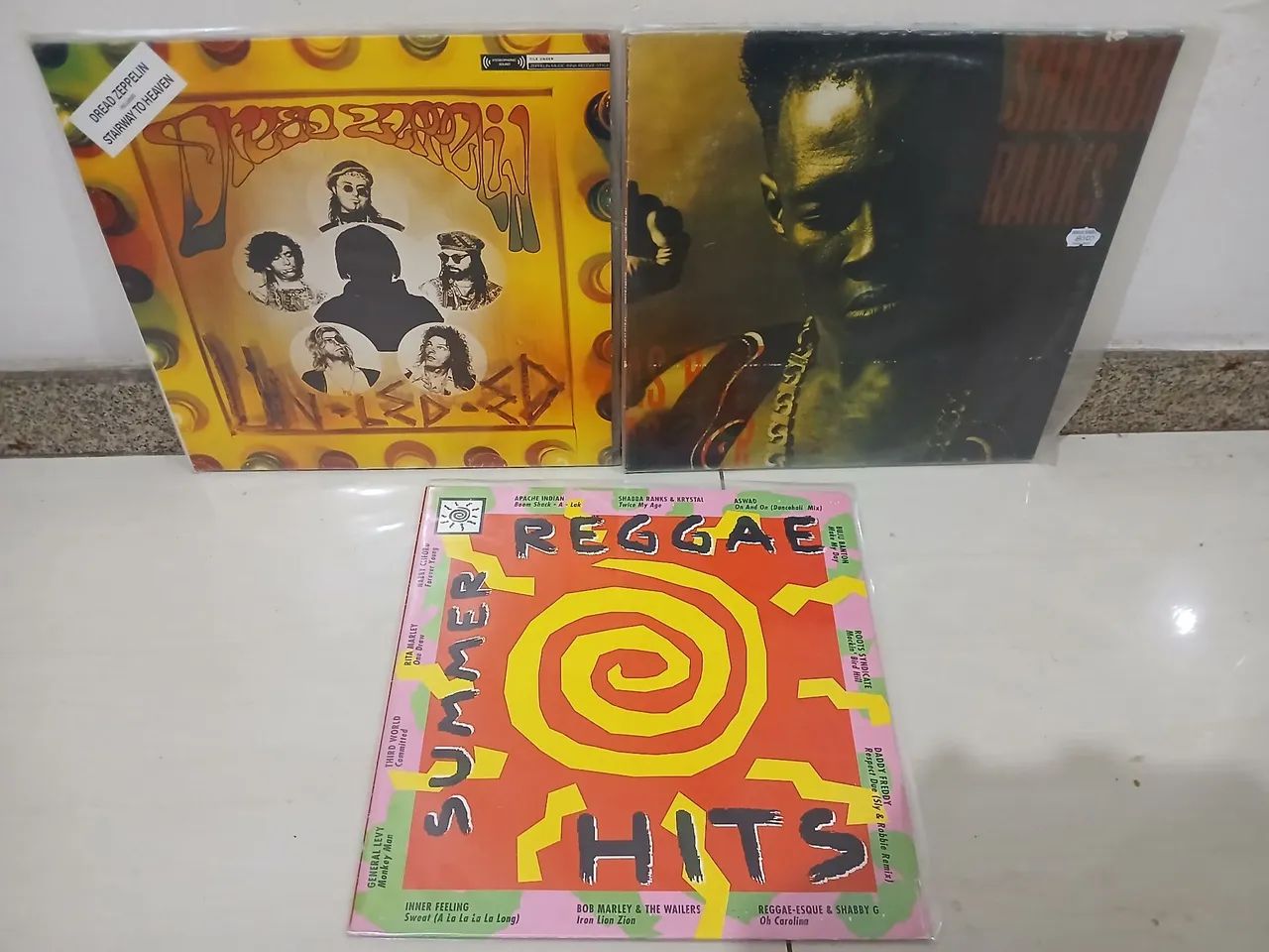 Disco vinil Dread Shaba Ranks e Reggae Hits