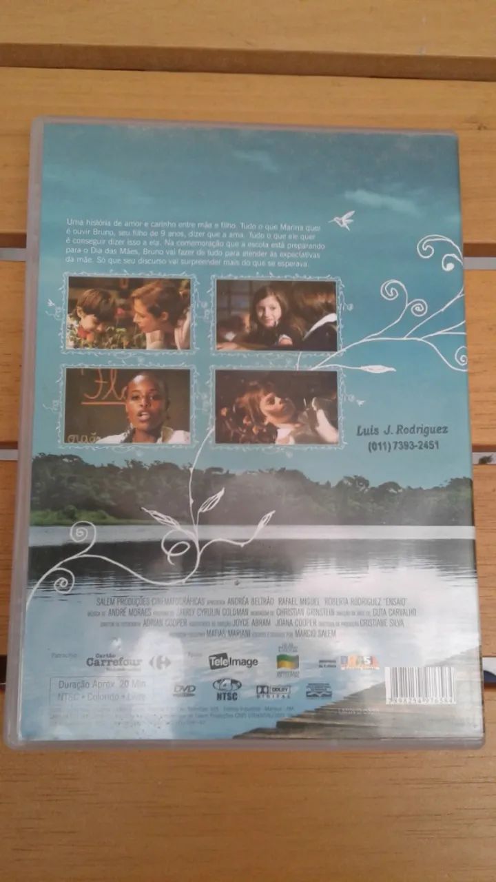 Dvd original Ensaio - filme de marcio salem - Foto 2