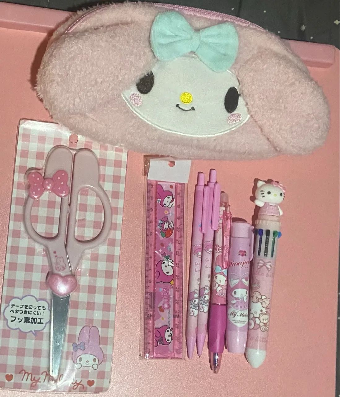 Kit material escolar May Melody 8 itens