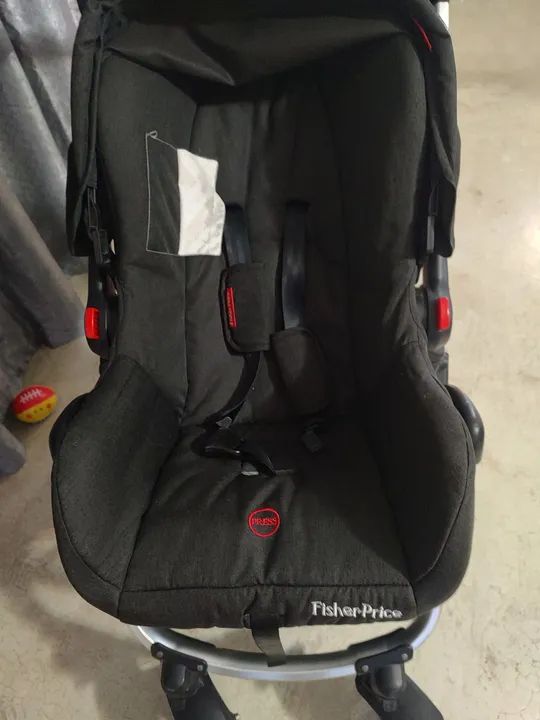 Carrinho + bebê conforto Fischer price - Foto 4