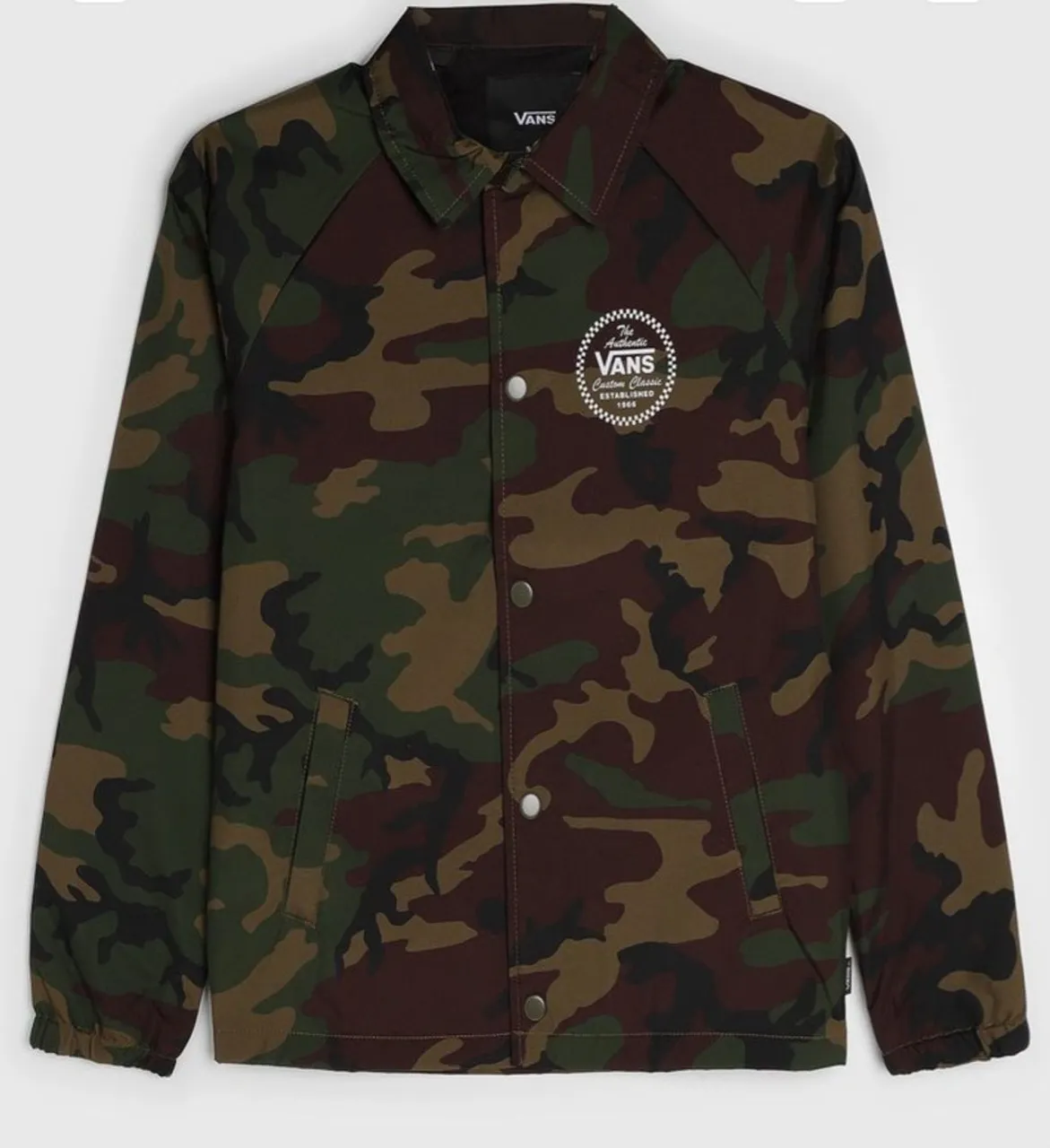 Jaqueta Vans Corta Vento Camuflada Camo Torrey Tam GG infantil