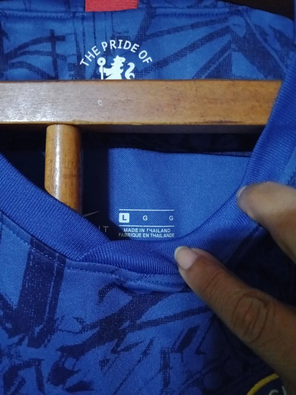 Camisa de time azul - Tamanho(M, G')$ 50,00 JACINTINHO