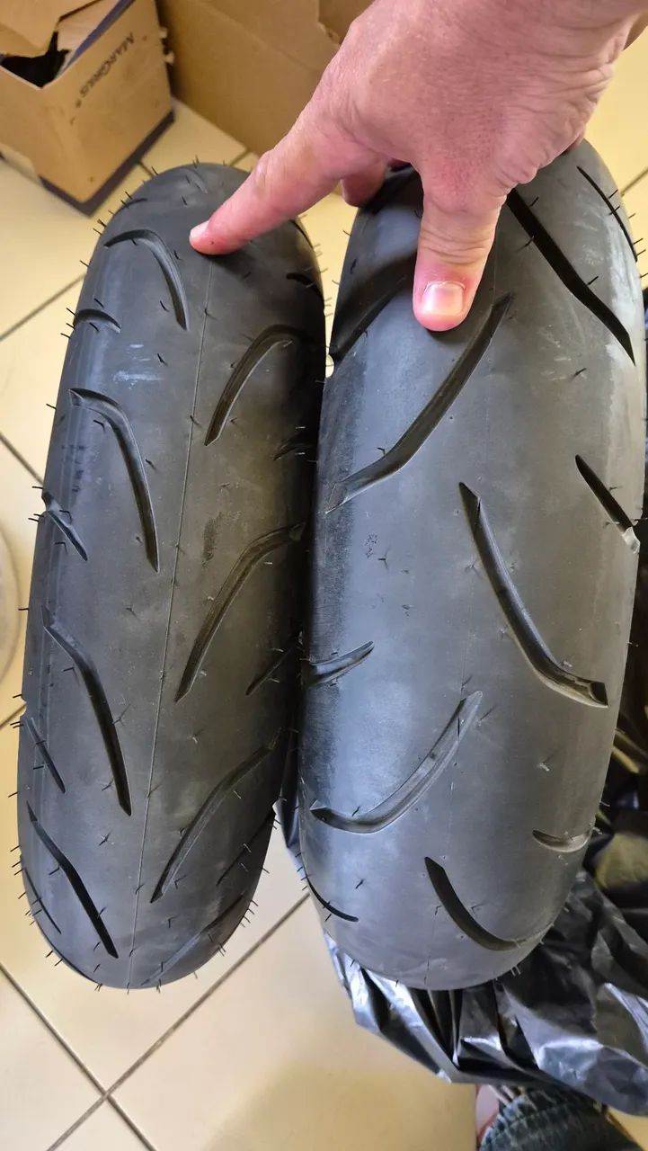 Pneus IRC para Nmax 110/70-13 + 130/70-13 Novos! Rodaram 10 km!