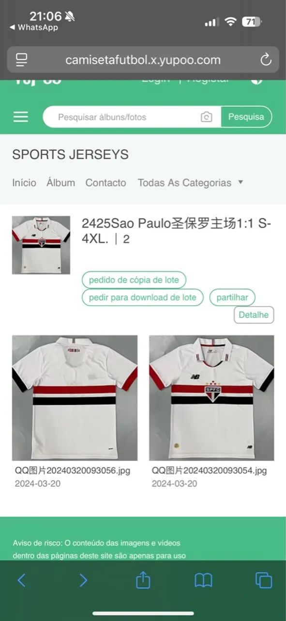 Camisas originais tailandesas( Ler descrição) - Foto 3