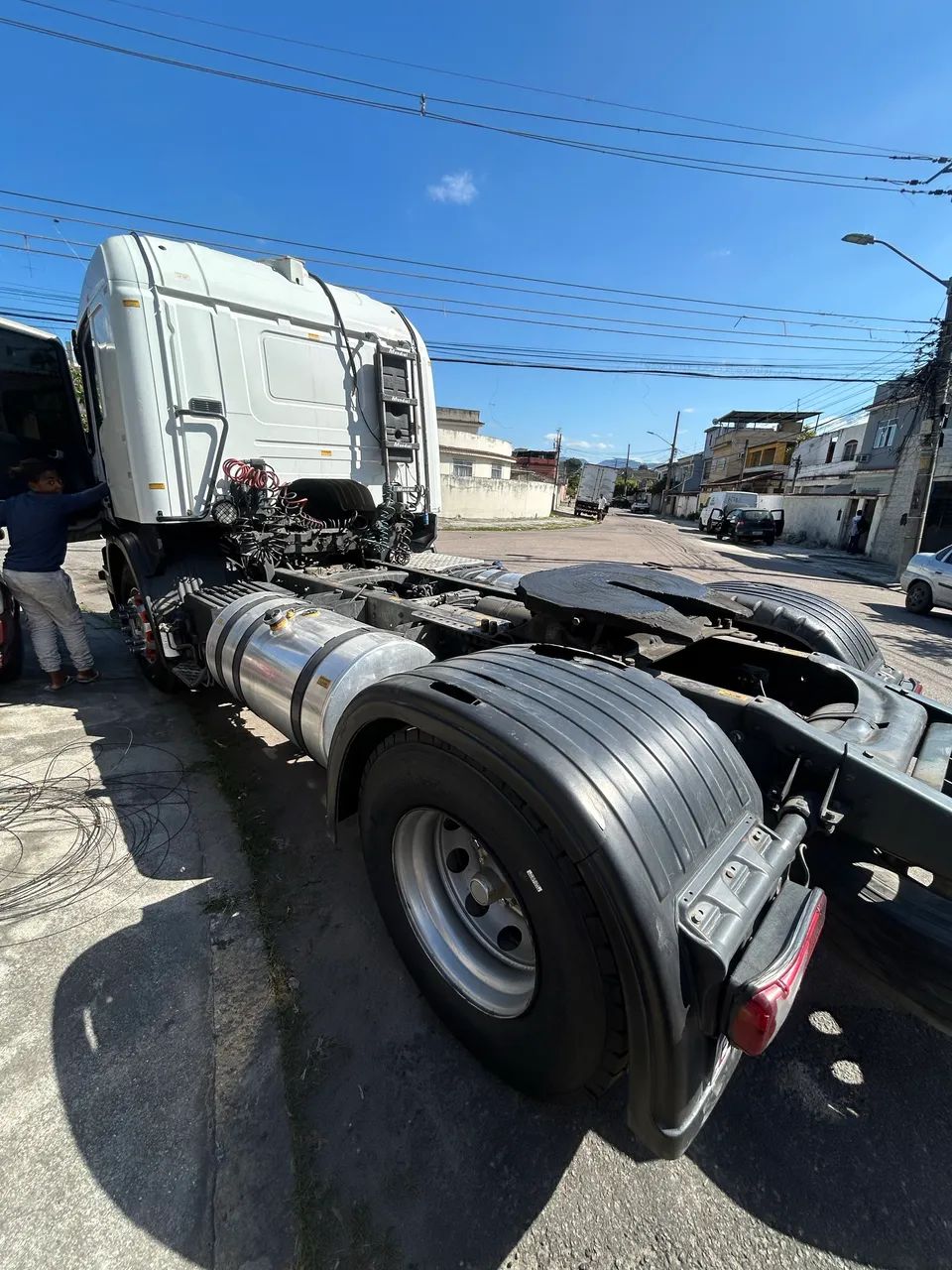 Scania p360 4x2 automático caminhão conservado  - Foto 5
