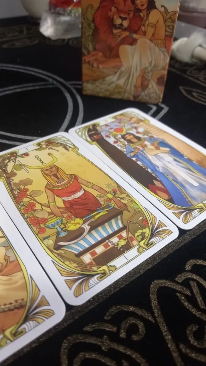 Baralho de Tarô Egyptian Art Nouveau - Foto 3