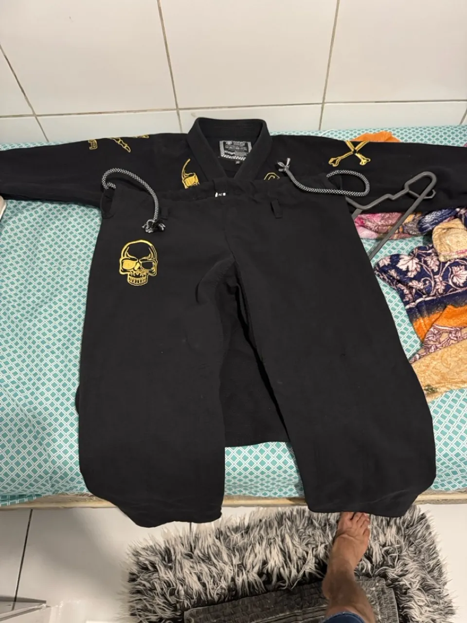 Kimono Jiu-Jitsu Preto KVRA A2