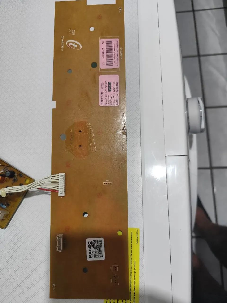 Placa interface Brastemp 11 kg ative BWL11 BWB 11 - Foto 5