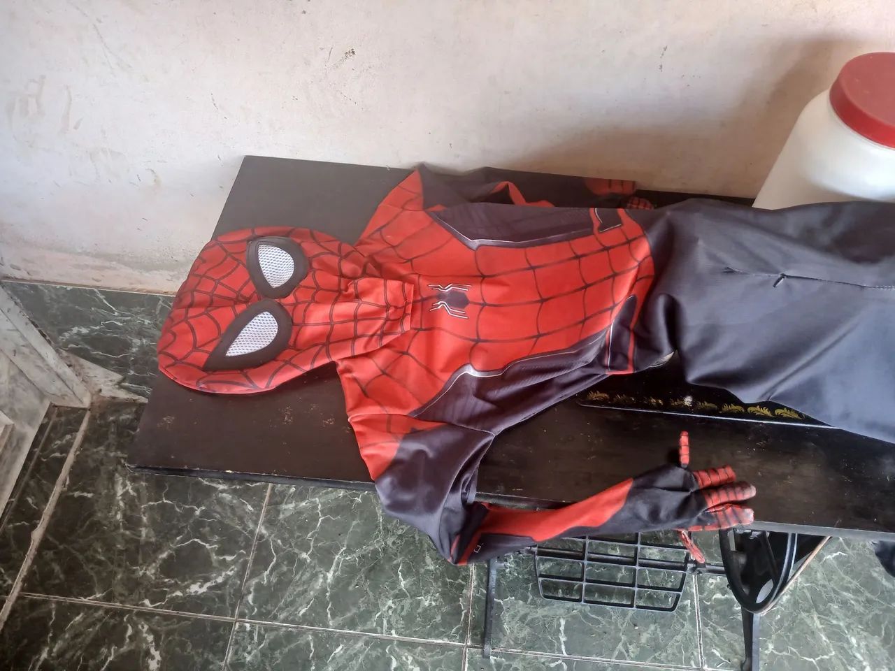 Fantasia Homem Aranha Infantil Completa - Foto 2