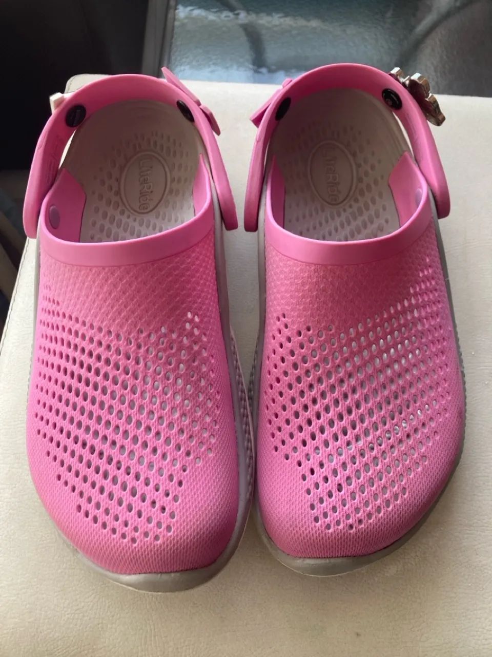 Sandálias Crocs Literide 360 Rosa 