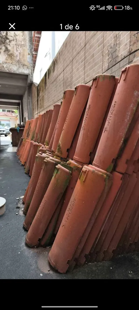 706 TELHAS USADAS EM BOM ESTADO