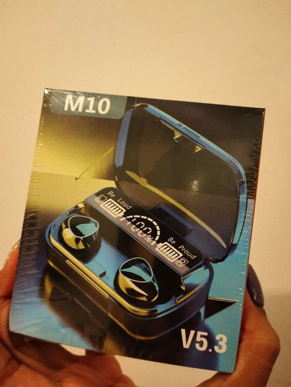 Fone de ouvido Bluetooth TWS M10 - Novo!