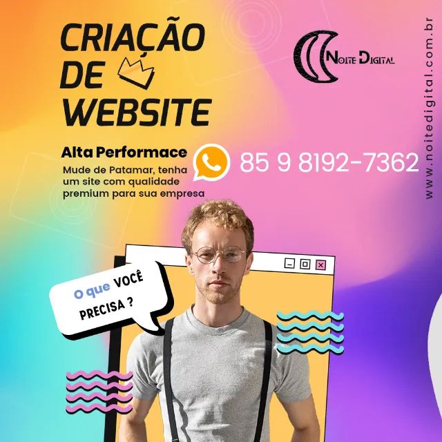 Criação de Site Personalizado (website)