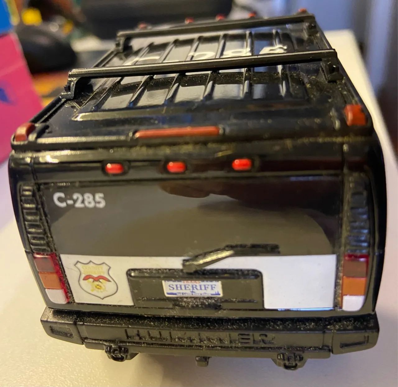 Miniatura Autorama Hummer County Sheriff Shelby - Foto 3