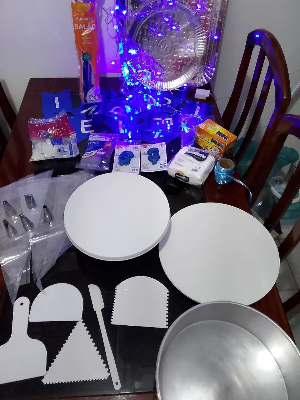 Kit para festa. 140,00 tudo. 