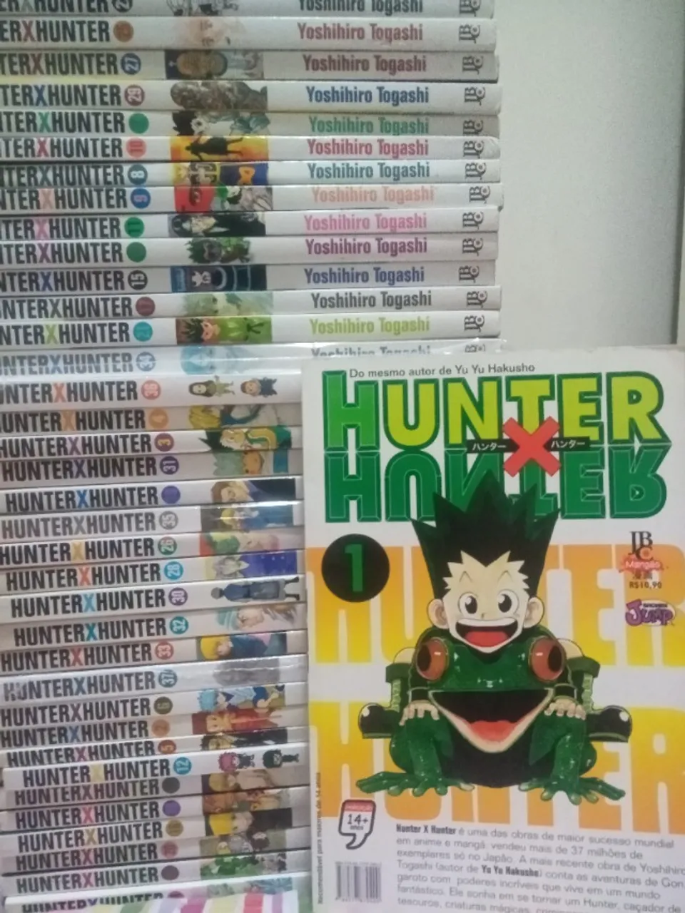 Manga Hunter x Hunter 1 ao 37 Yoshihiro togashi