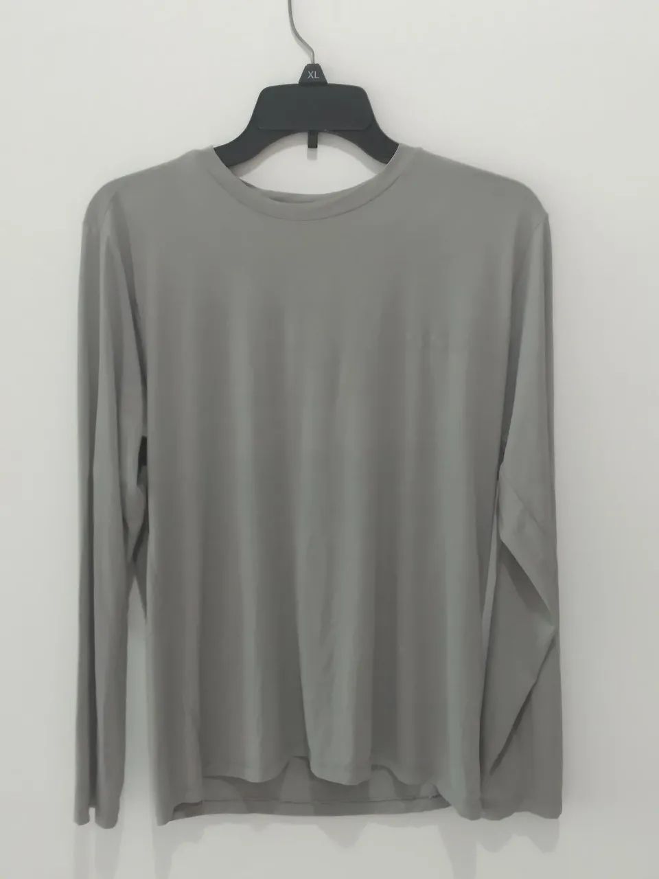 Camiseta térmica Manga Longa Cinza