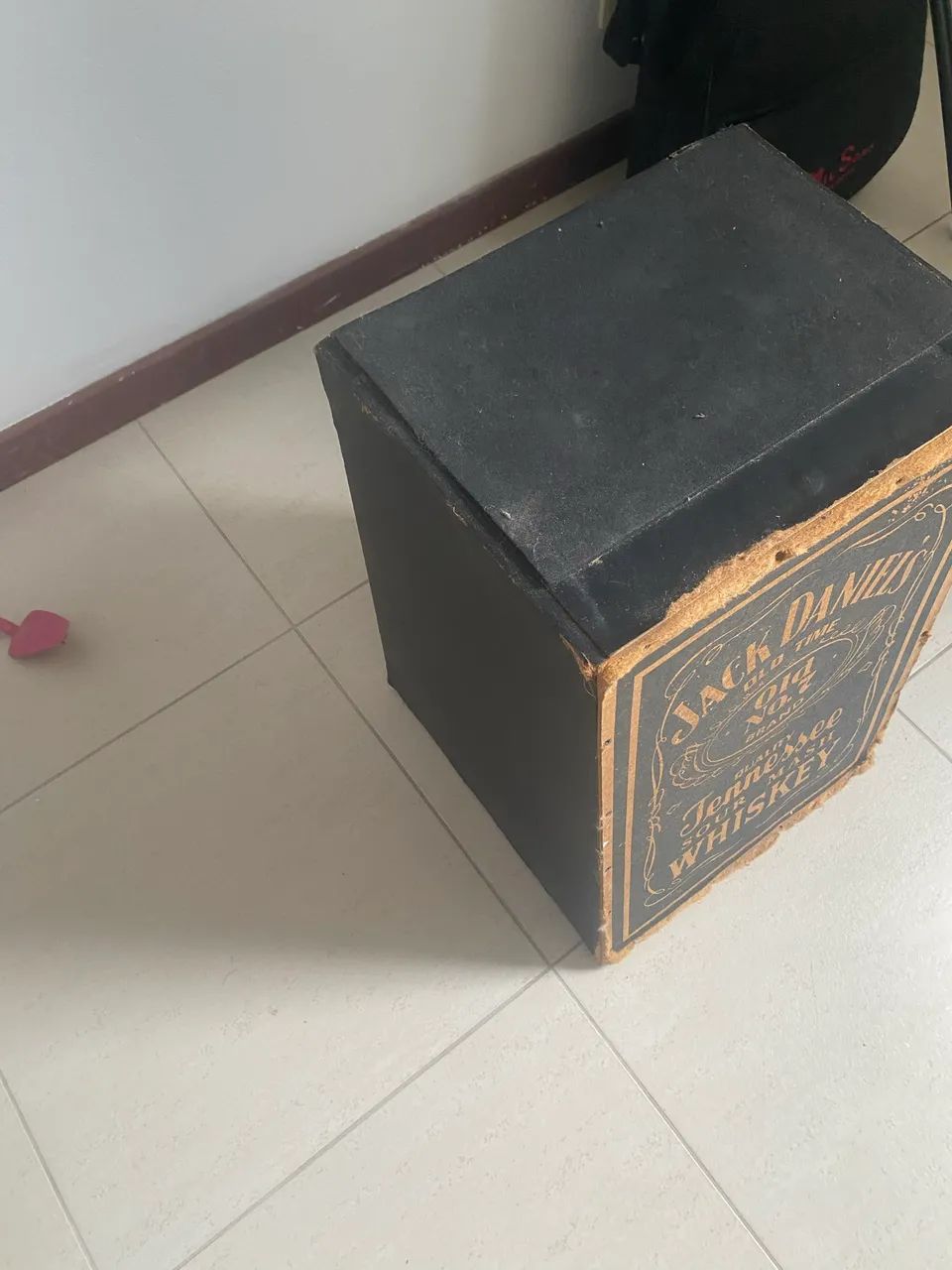 Cajon Jack daniels + baqueta com vassourinha  - Foto 4