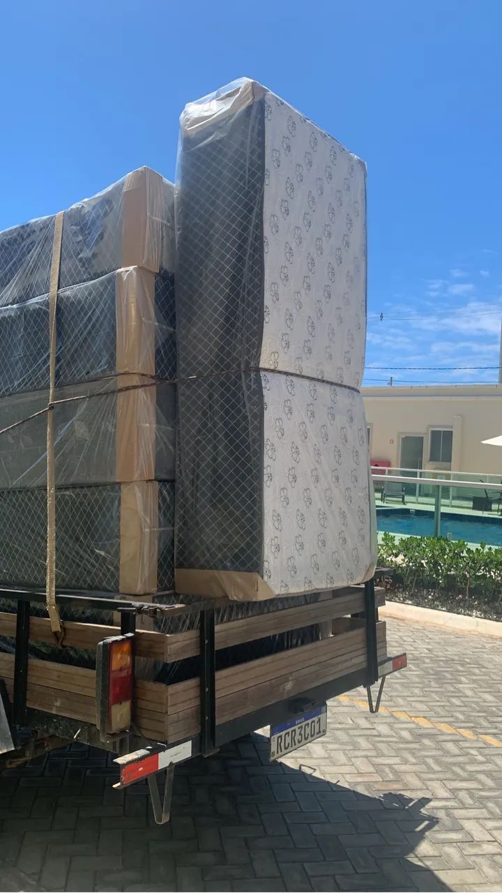 Cama box casal NOVA entrega grátis  - Foto 3