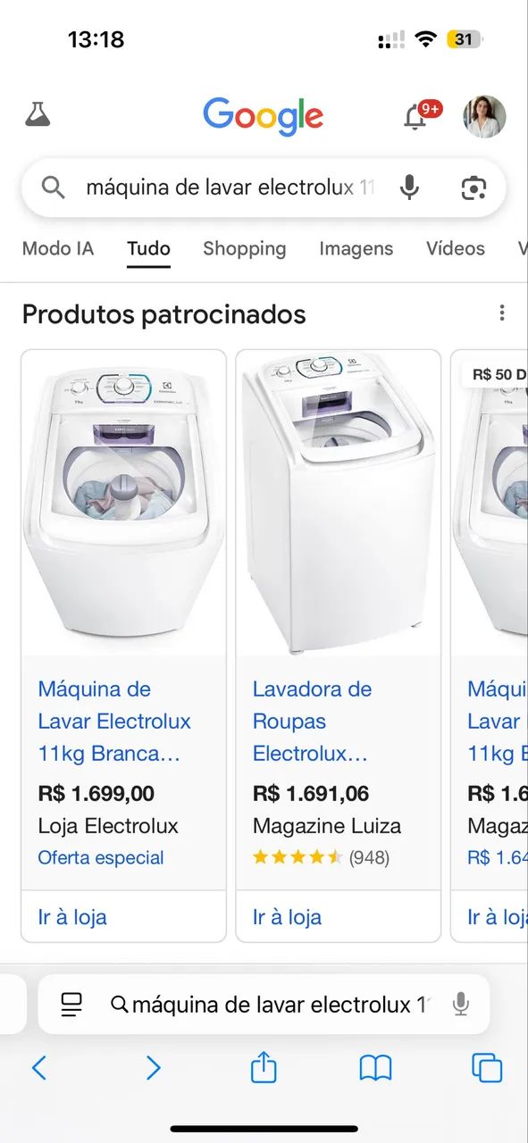 Máquina de lavar ELETROLUX - Foto 6