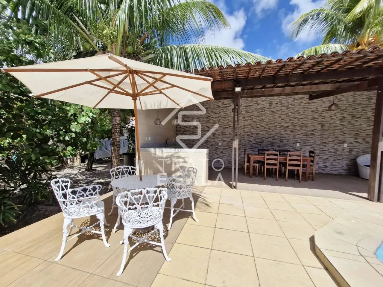 Casa com 3 quartos, com piscina e muita área verde, no centro de Paripueira - Foto 4