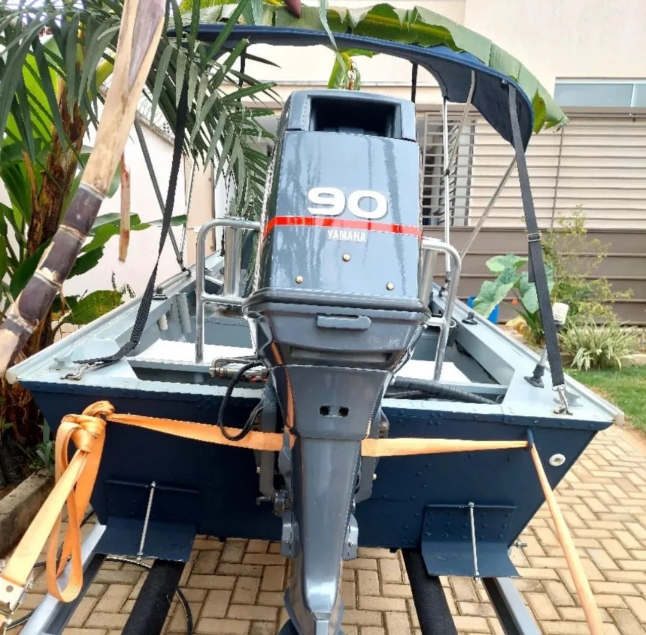 Apolus 600 motor 90hp 2 tempos  - Foto 6