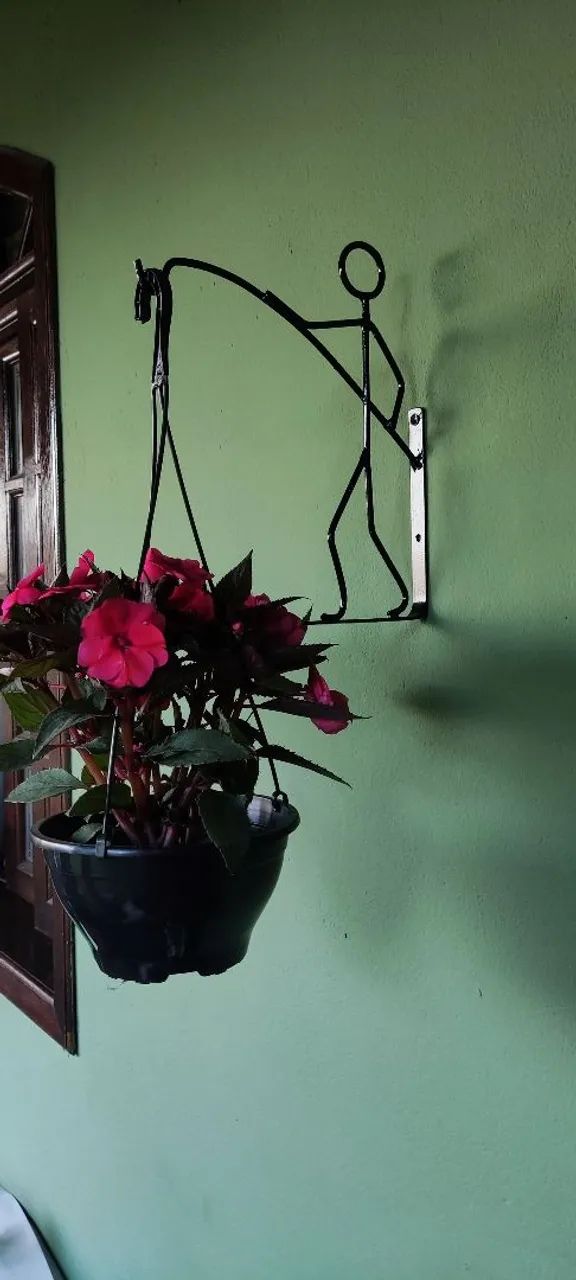Suporte para vasos e plantas pescador. - Foto 4
